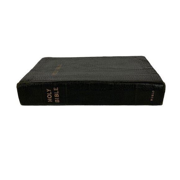 Holy Bible Authorized King James Version World Publishing 1945 Faux Leather - Picture 2 of 10